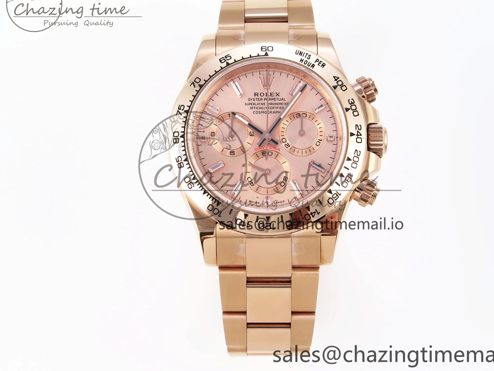 MiroTime 0402 Bold Daytona 116505 KING 1:1 Best Edition RG Crystal Dial on RG Bracelet SH 1938